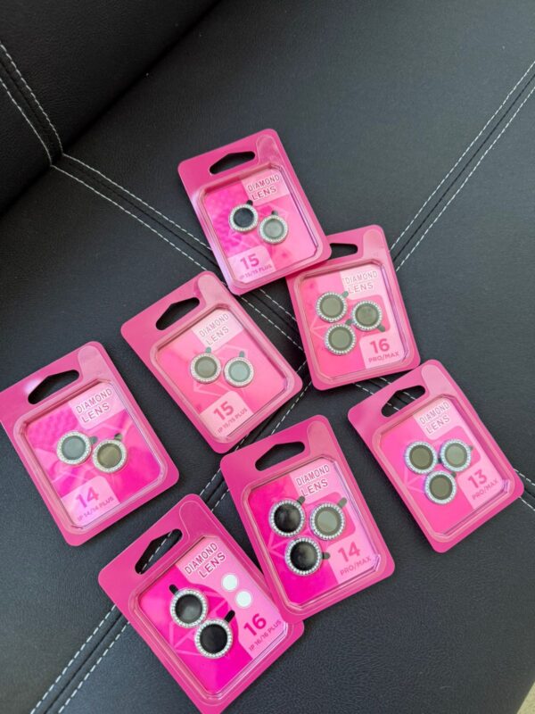 Protector de Cámara con Strass para iPhone